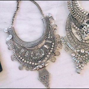 Statement boho necklace